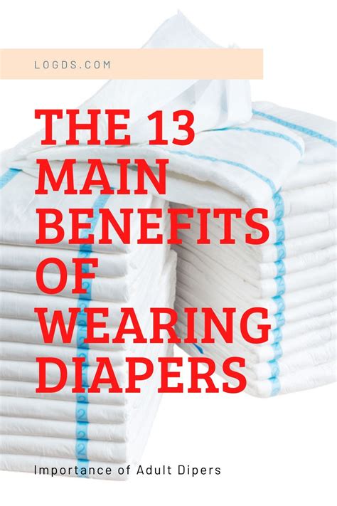 The convenience that these products bring. . Benefits of wearing diapers